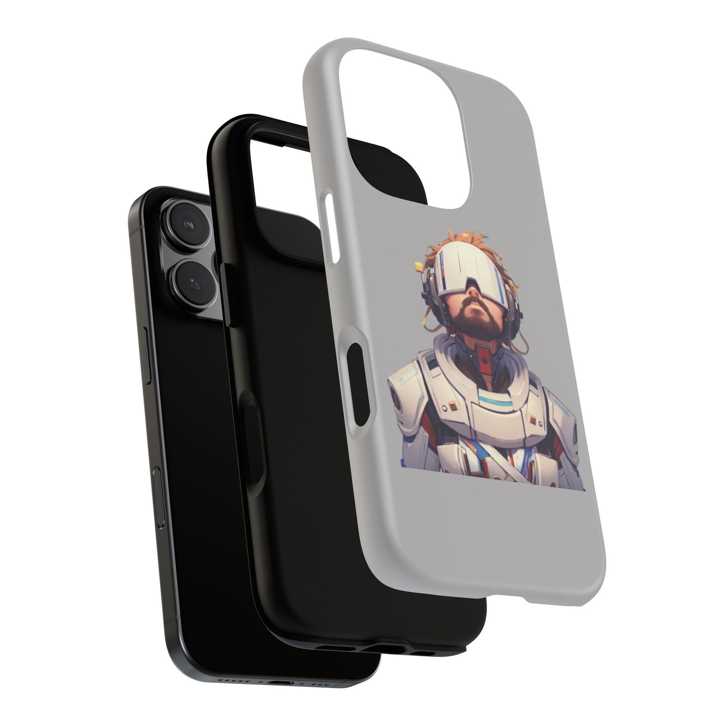 Futuristic Phone Case, Cool Tech Accessory for Gamers, Unique Gift for Tech Lovers, Functional Design, Stylish Protection