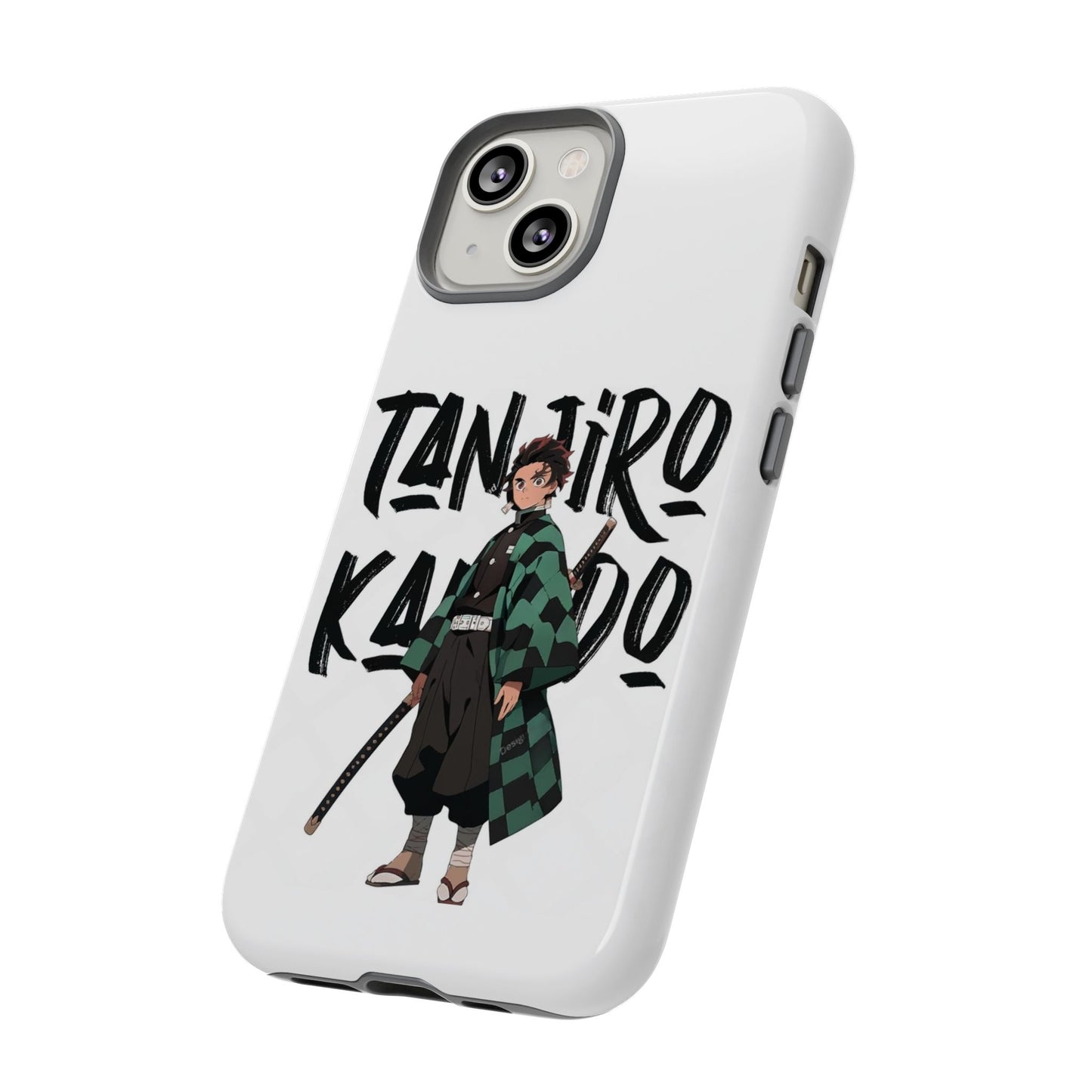 Demon Slayer Phone Case featuring Tanjiro Kamado | Tough Cases, Anime Phone Cover, Unique Gift for Fans, Mobile Accessory, Geeky Merchandise