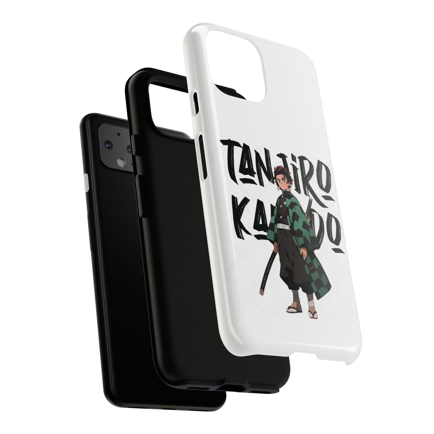 Demon Slayer Phone Case featuring Tanjiro Kamado | Tough Cases, Anime Phone Cover, Unique Gift for Fans, Mobile Accessory, Geeky Merchandise