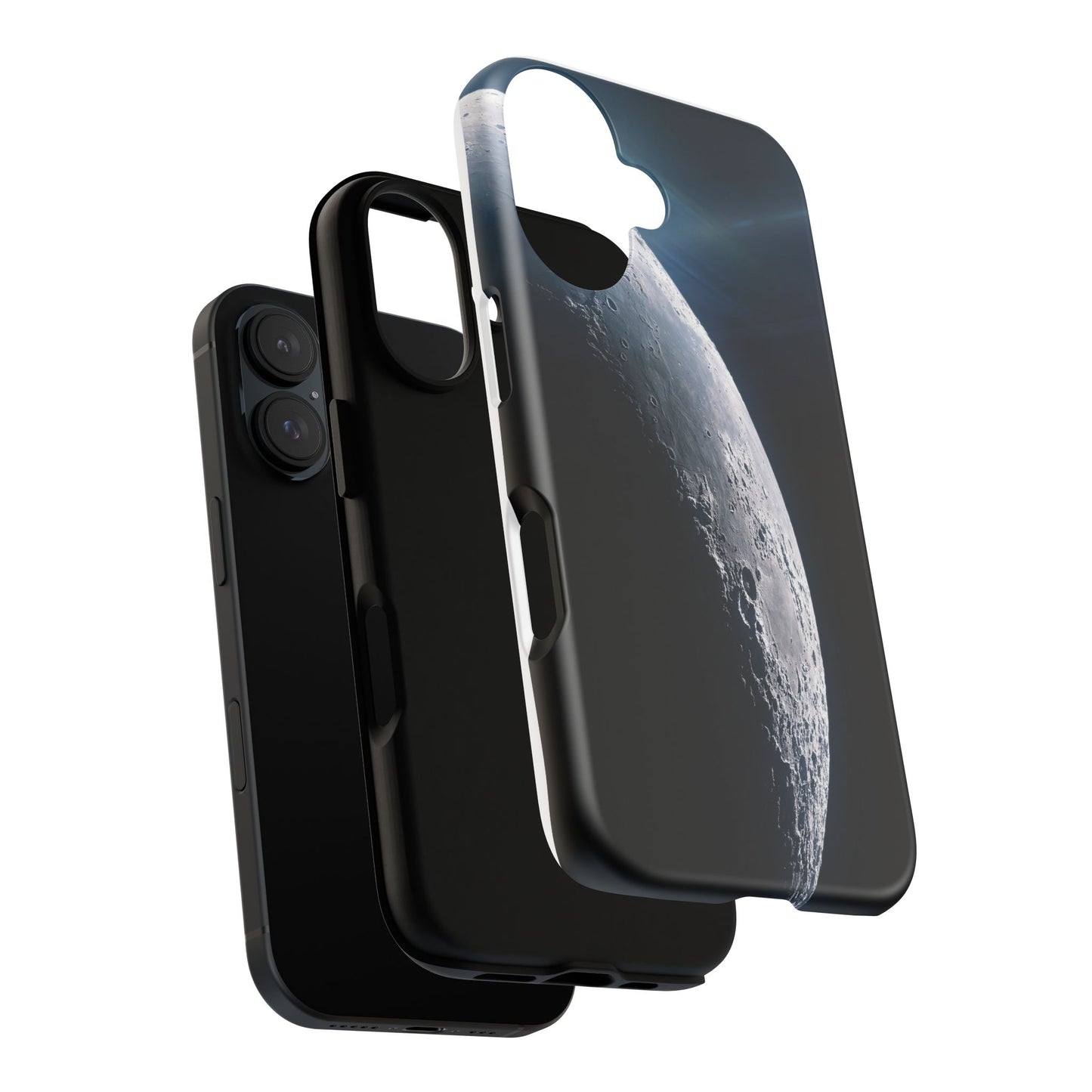Moon Phase Phone Case, Galaxy Phone Cover, Space-Themed Phone Protector, Tough Cases for Astronomers, Unique Gifts for Space Lovers