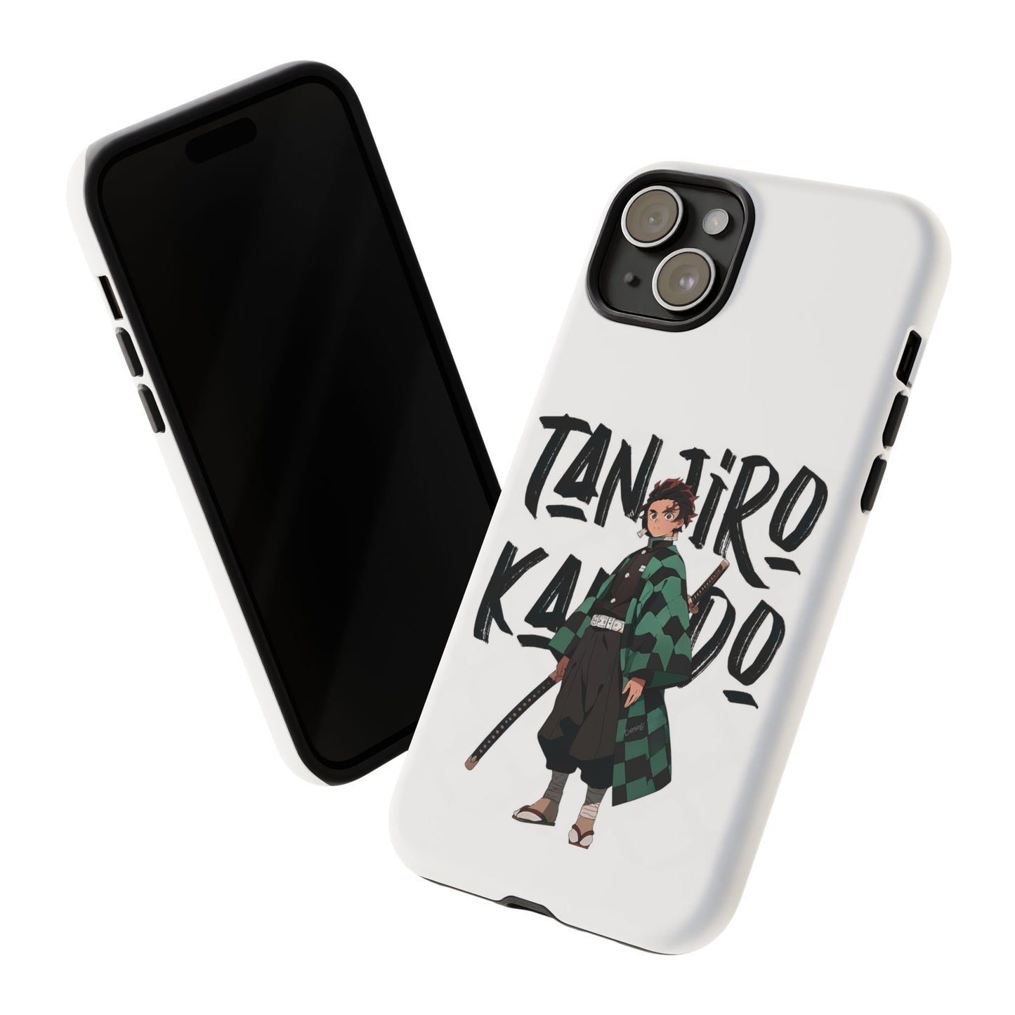 Demon Slayer Phone Case featuring Tanjiro Kamado | Tough Cases, Anime Phone Cover, Unique Gift for Fans, Mobile Accessory, Geeky Merchandise