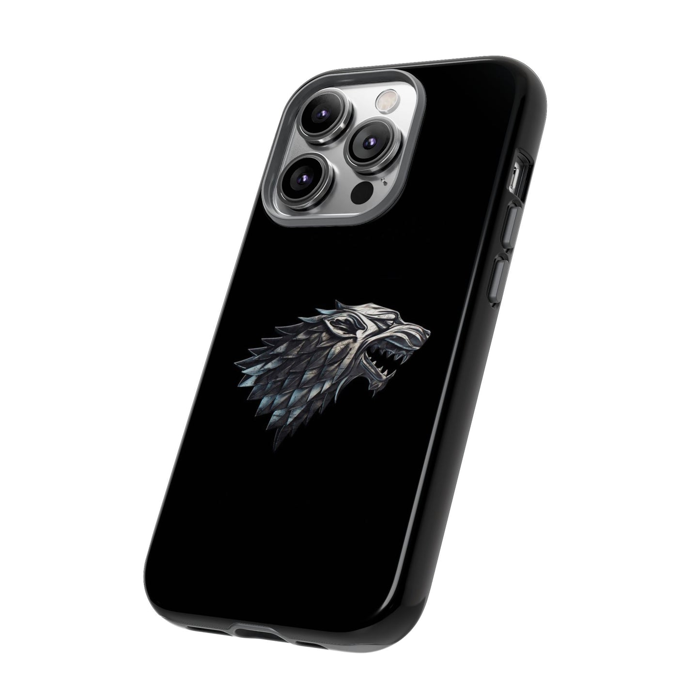 Game of Thrones Wolf Phone Case, Durable iPhone Cover, Tough Cases for Fans, Gift for Geeks, Cool Accessories, Custom Phone Cases