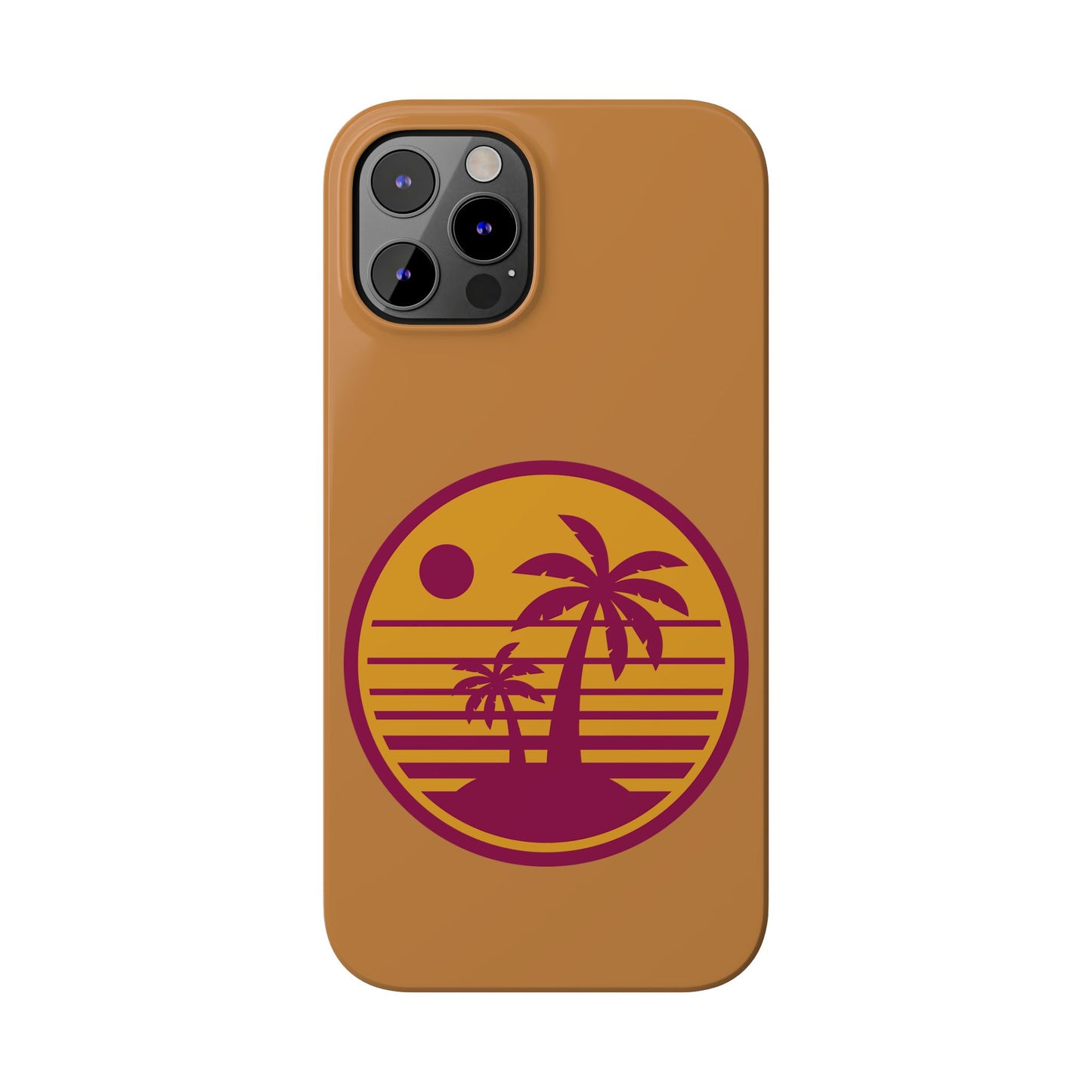 Retro Sunset Palm Tree Slim Phone Case, Summer Vibes, Beach Lover Gift, Tropical Phone Accessory, Perfect for Vacations, Travel and [...]