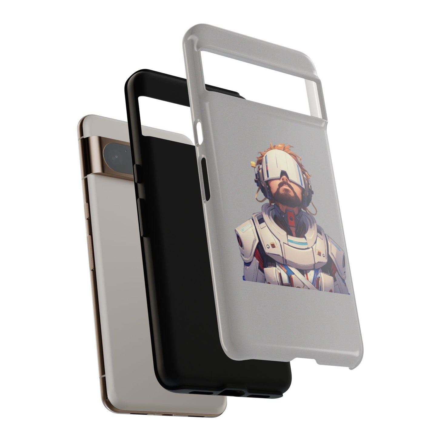 Futuristic Phone Case, Cool Tech Accessory for Gamers, Unique Gift for Tech Lovers, Functional Design, Stylish Protection
