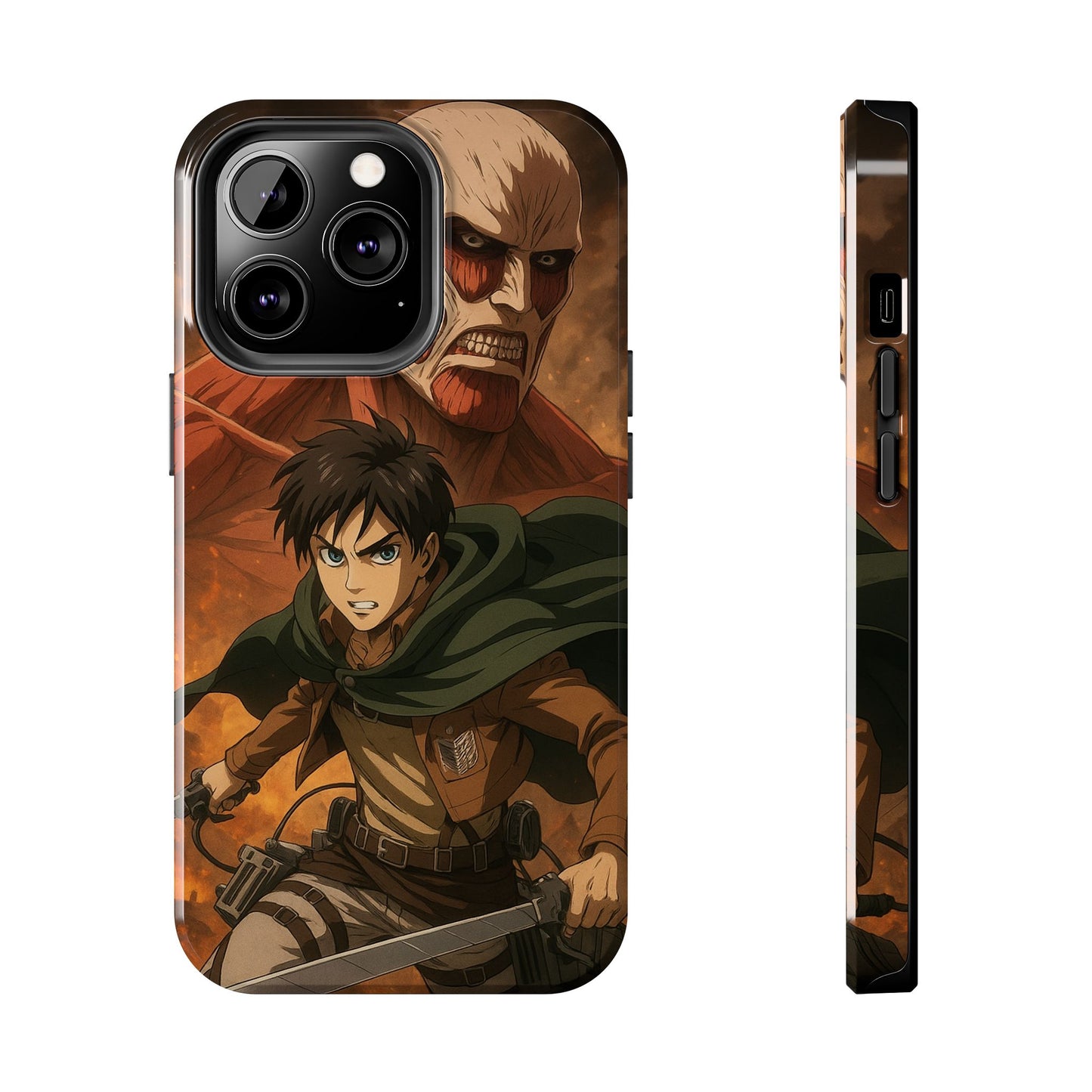 Anime Action Tough Phone Case - Ergonomic Design, Durable Protection, Gift for Fans, Geek Accessories, Unique Smartphones Covers