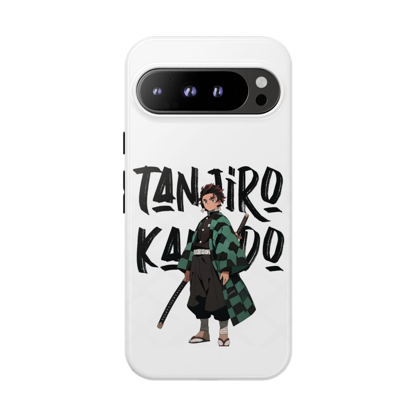 Demon Slayer Phone Case featuring Tanjiro Kamado | Tough Cases, Anime Phone Cover, Unique Gift for Fans, Mobile Accessory, Geeky Merchandise