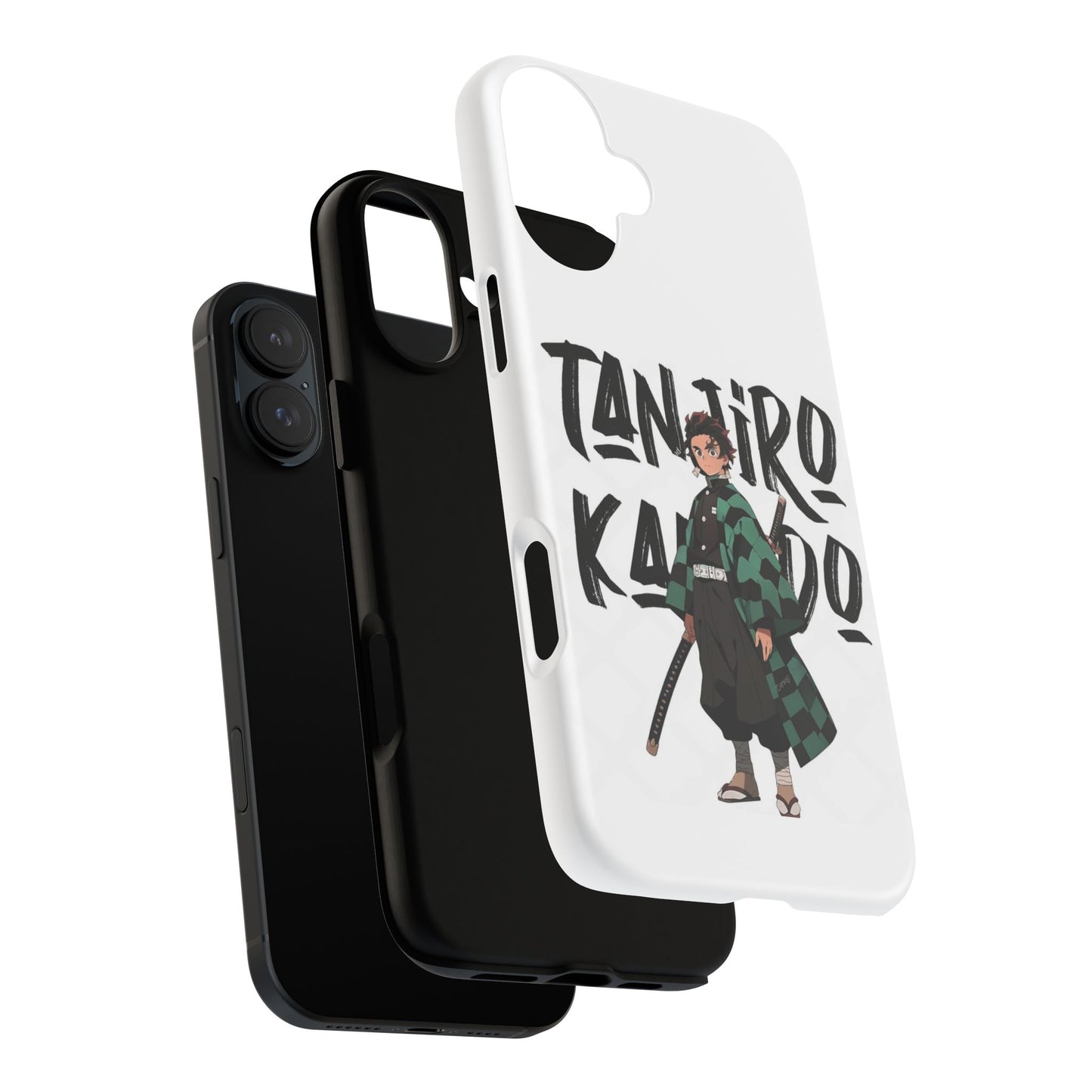 Demon Slayer Phone Case featuring Tanjiro Kamado | Tough Cases, Anime Phone Cover, Unique Gift for Fans, Mobile Accessory, Geeky Merchandise