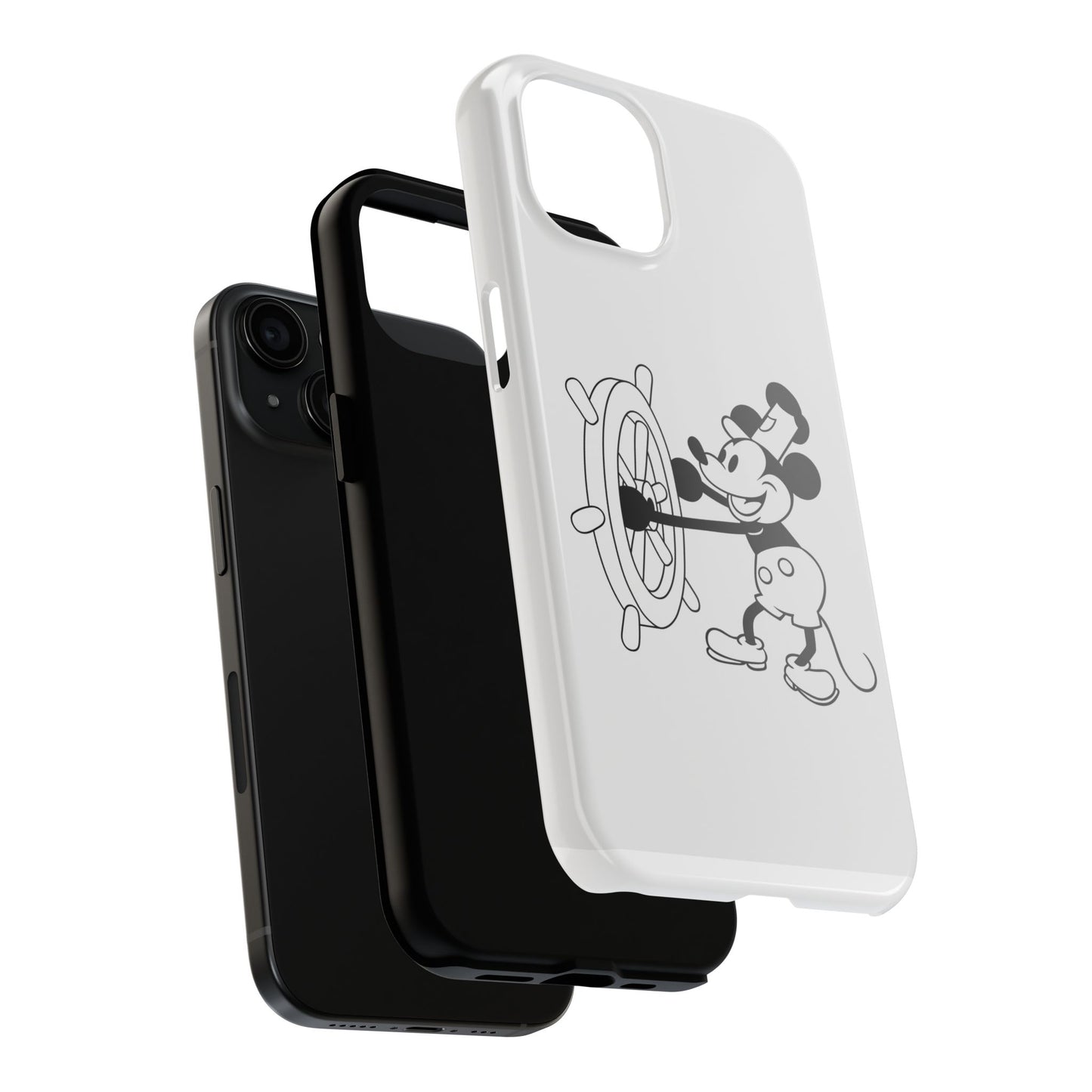 Mickey Mouse Tough Phone Case, Durable Disney Phone Cover, Cute Gift for Kids, Cartoon Phone Accessory, Fun Smartphone Protection