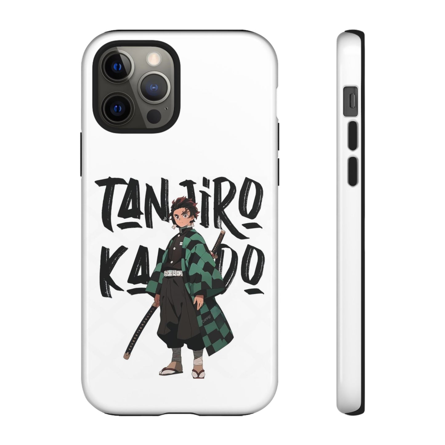 Demon Slayer Phone Case featuring Tanjiro Kamado | Tough Cases, Anime Phone Cover, Unique Gift for Fans, Mobile Accessory, Geeky Merchandise