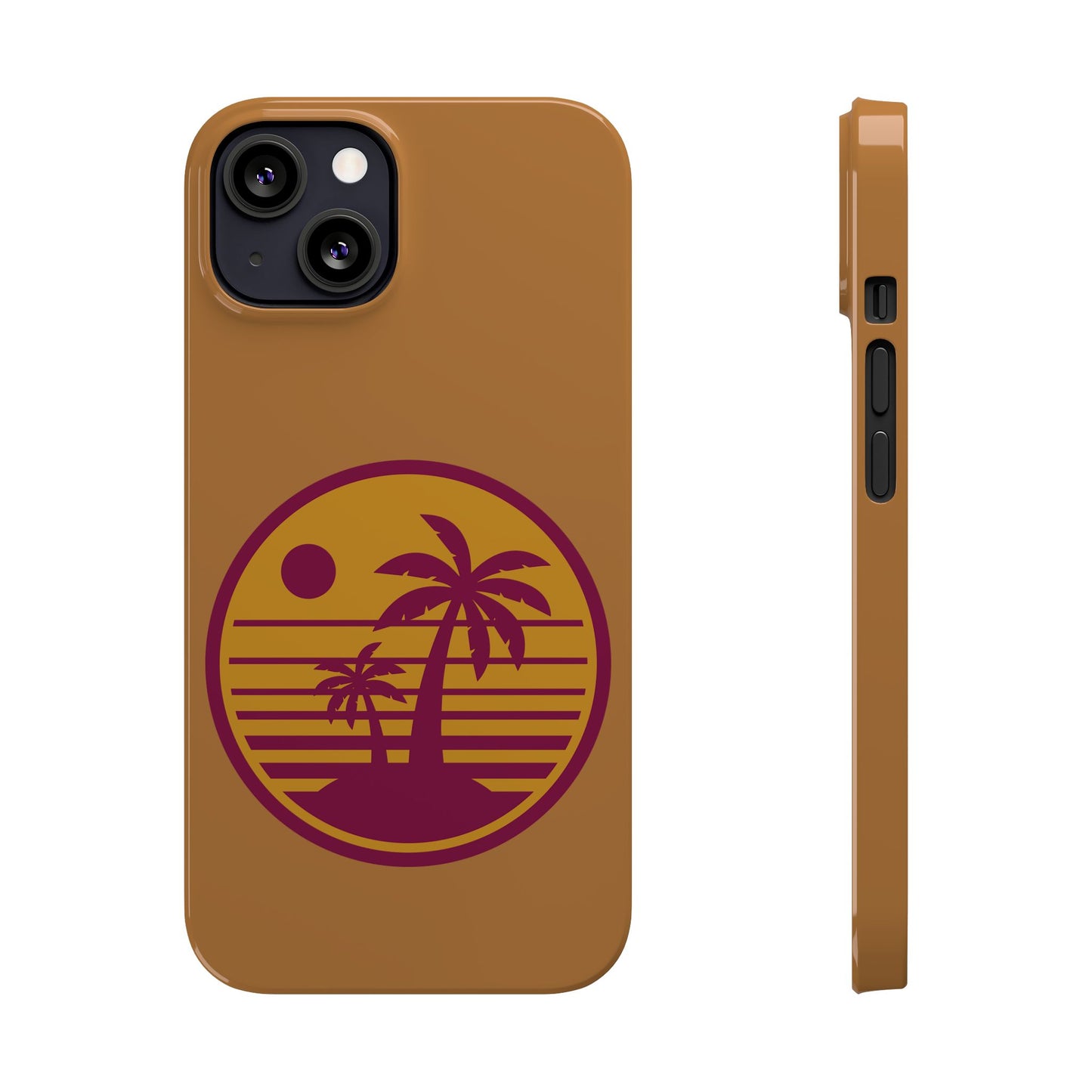 Retro Sunset Palm Tree Slim Phone Case, Summer Vibes, Beach Lover Gift, Tropical Phone Accessory, Perfect for Vacations, Travel and [...]