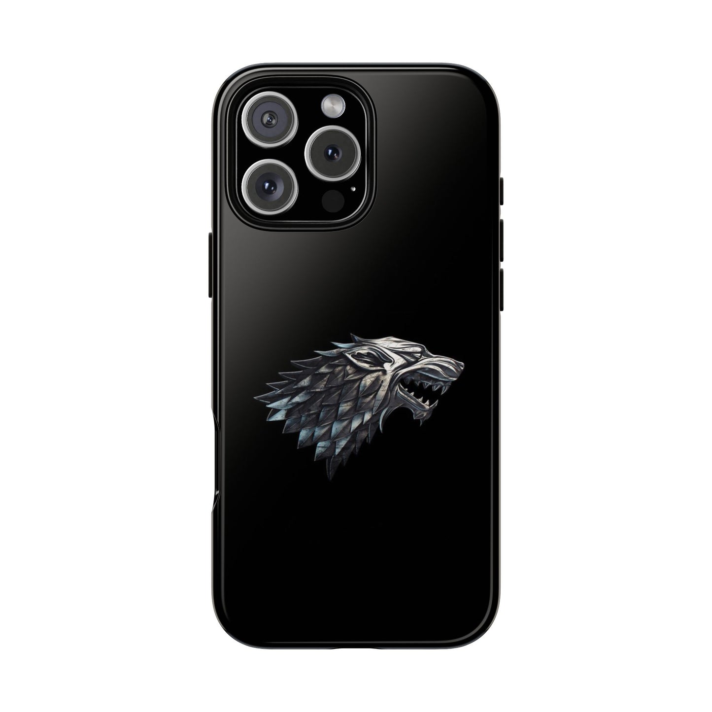 Game of Thrones Wolf Phone Case, Durable iPhone Cover, Tough Cases for Fans, Gift for Geeks, Cool Accessories, Custom Phone Cases