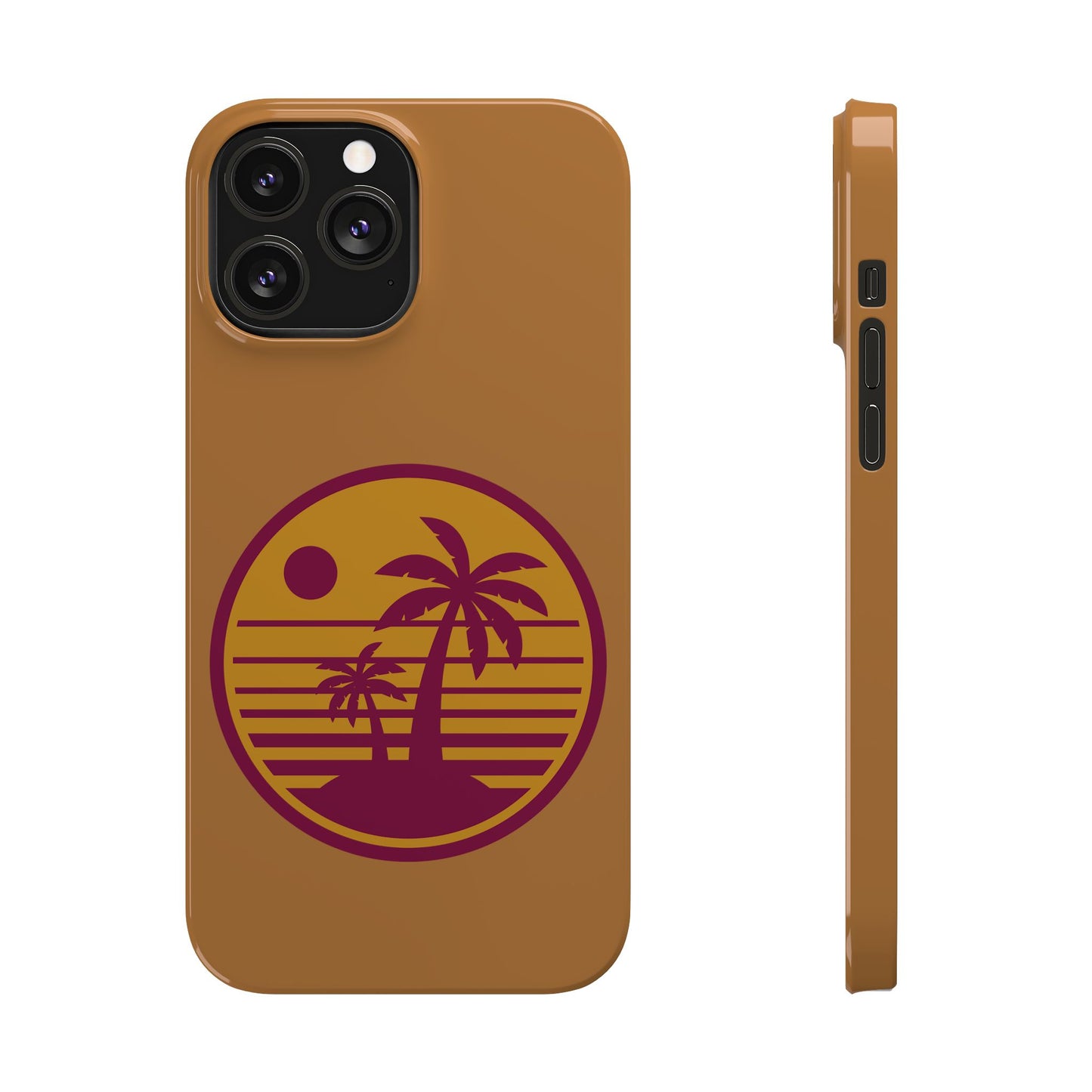 Retro Sunset Palm Tree Slim Phone Case, Summer Vibes, Beach Lover Gift, Tropical Phone Accessory, Perfect for Vacations, Travel and [...]