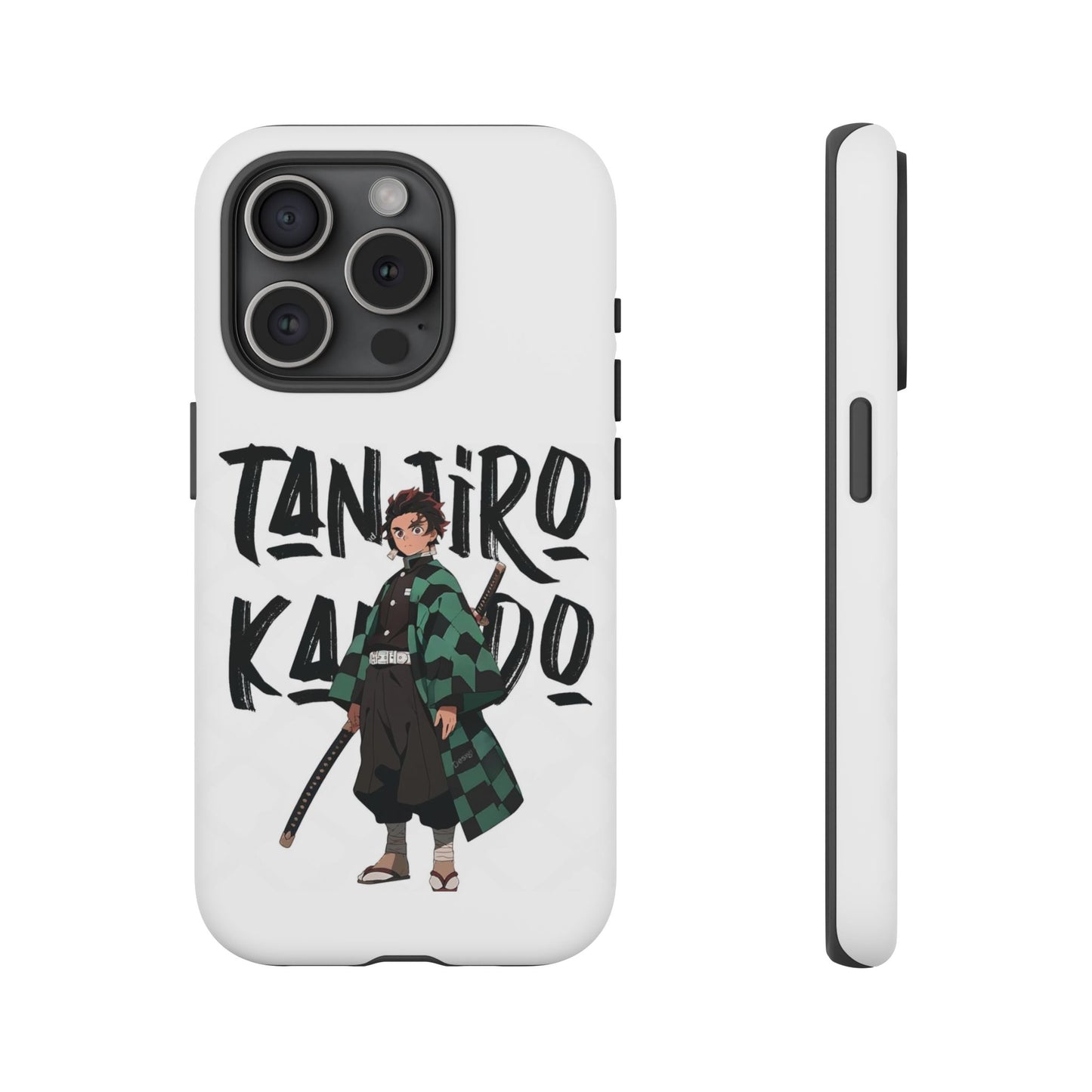 Demon Slayer Phone Case featuring Tanjiro Kamado | Tough Cases, Anime Phone Cover, Unique Gift for Fans, Mobile Accessory, Geeky Merchandise